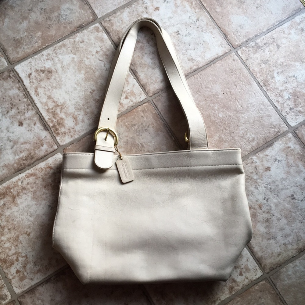 Coach Handbag (Cream color)